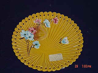 Majolica plate