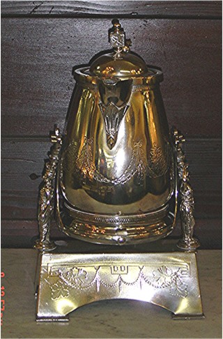 Silverplate water tilter