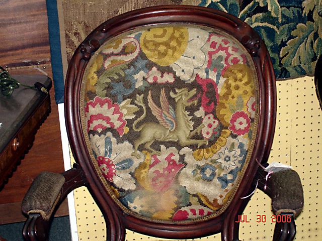 Needlepoint chair