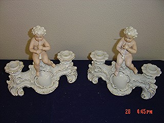 Putty candlesticks