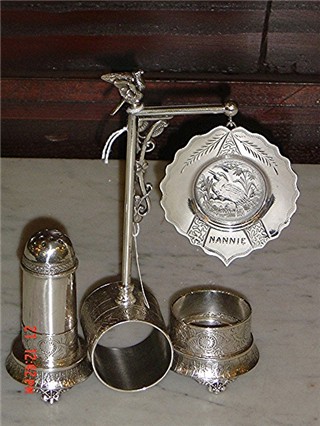 Napkin ring Webster 8 silverplate