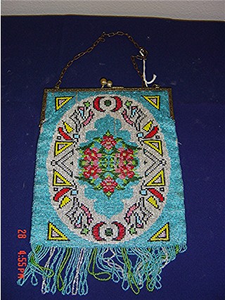 Beaded purse