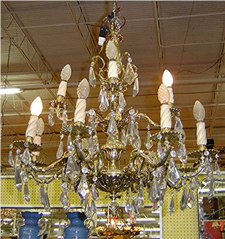 Crystal chandelier