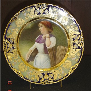 Royal Vienna plate