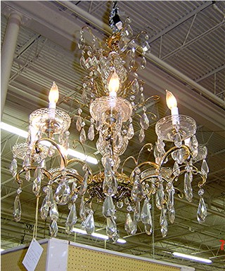 Chandelier - crystal