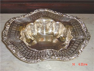 silver bowl International silverplate