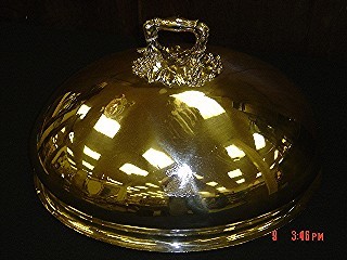 Silverplate turkey cover