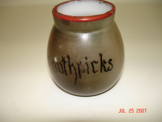 Toothpick holder