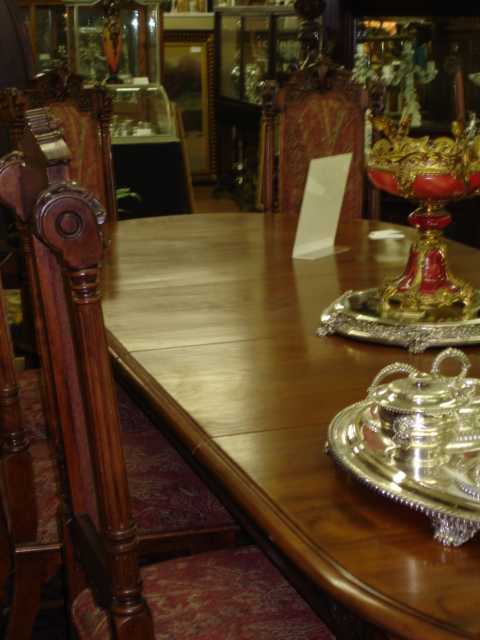 Table and chairs
